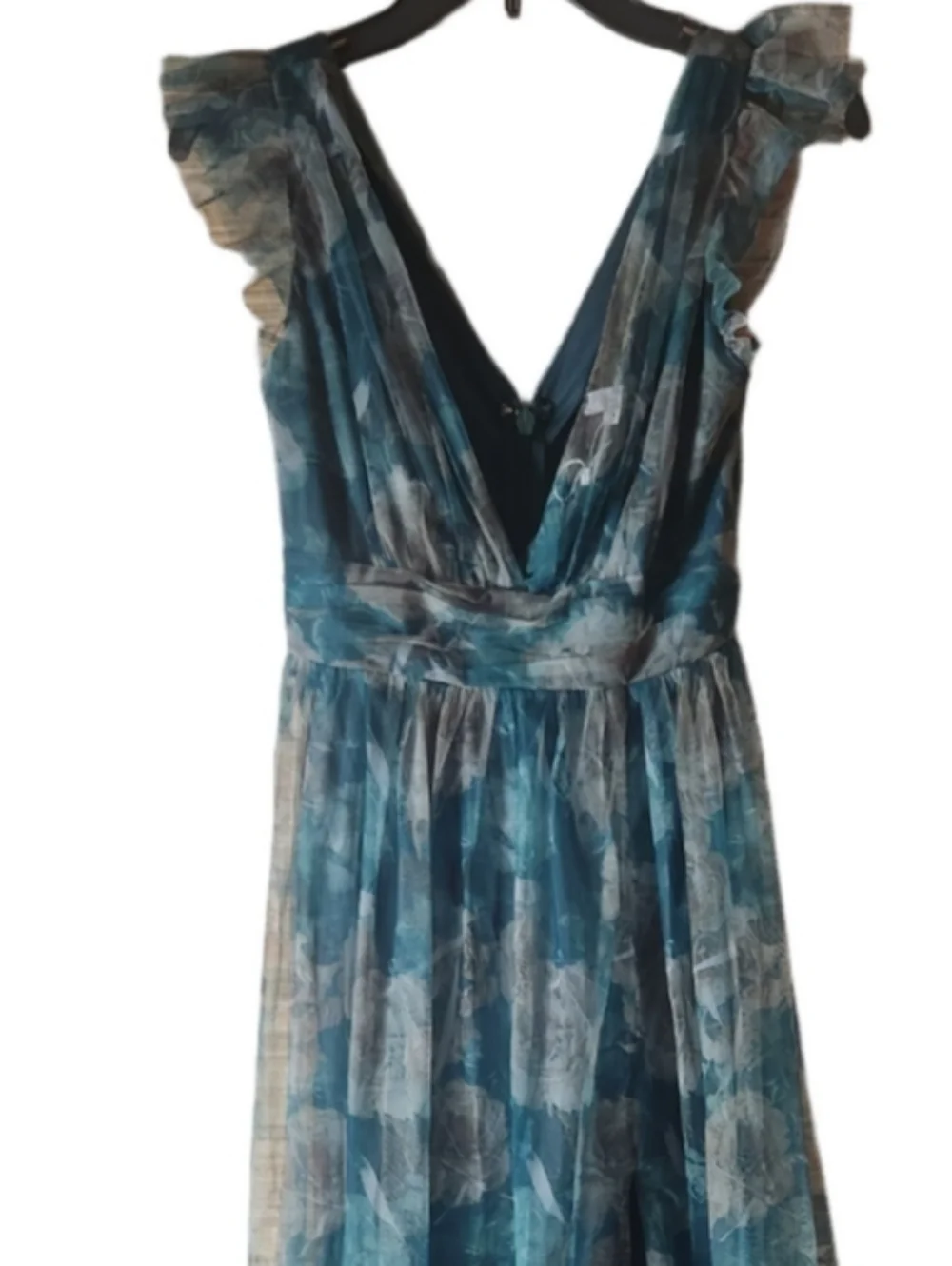 Baltic Born Adelyn Maxi with Sheer Cap Sleeves Size Small - Picture 8 of 15